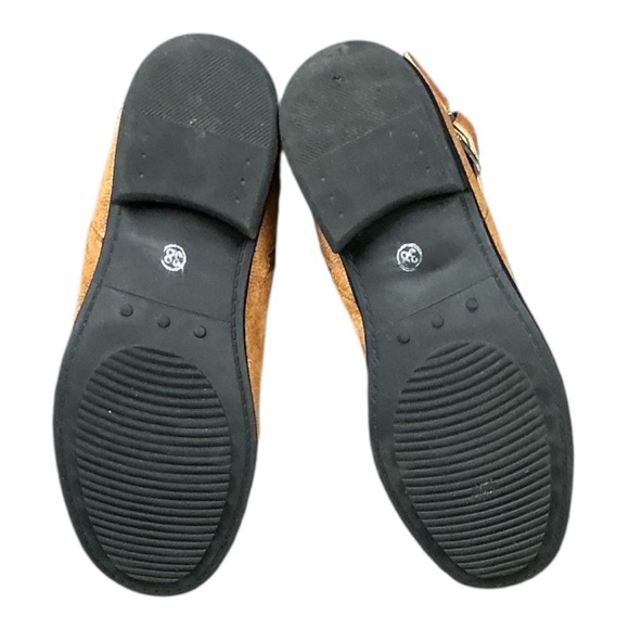 Boutique - NEW - Tan Heeled Suede Ankle Boots - Picture 4 of 5